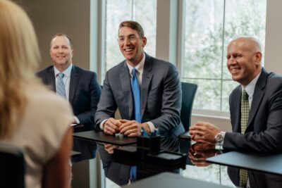 Equity Concepts team meeting with client