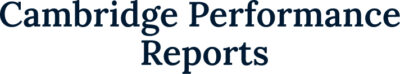 Cambridge Performance Reports